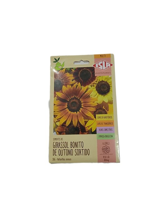 Semente Girassol Bonito de Outono Sort 0,800mg