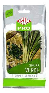 Semente Cebolinha Verde 50gr Pct
