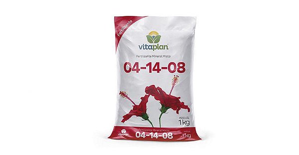 Fertilizante 04-14-08 Saco 1kg Nutriplan