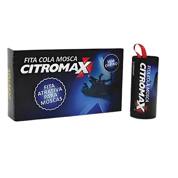 Fita Cola Mosca Citromax 78cm 4 Un