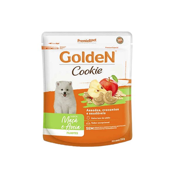 Cookie Golden Filhote Maca e Aveia 350 Gr