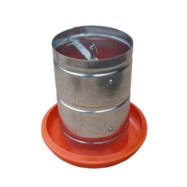 Comedouro Tubular 10 Kg Prato Plastico