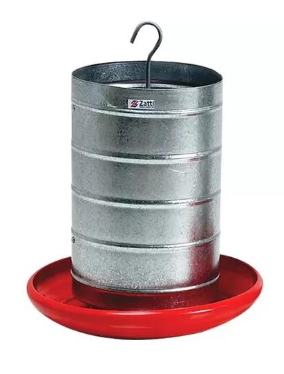 Comedouro Tubular 20 Kg Prato Plastico