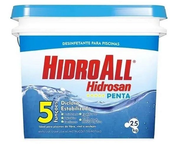 Cloro Granulado Hipoclor 2,5kg