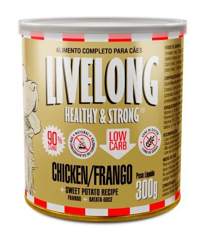 Pate Livelong Caes Frango 300g