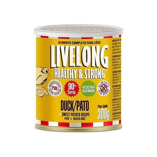 Pate Livelong Caes Pato 300g