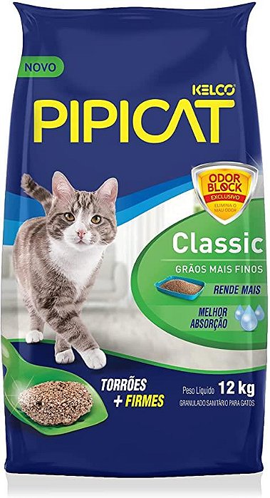 Areia Pipicat Classic 12kg-Zanelli