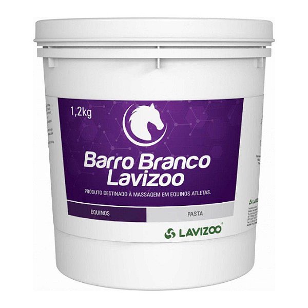 Barro Branco Lavizoo 1,2kg