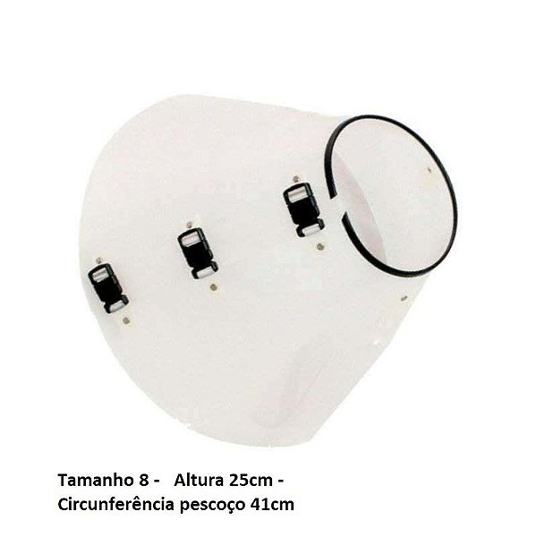 Colar Elizabetano Branco N8