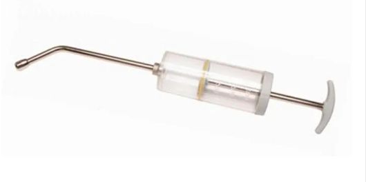 Aplicador Dosador Plexi - 300ml Com Canula de 20cm - Uso Veterinario