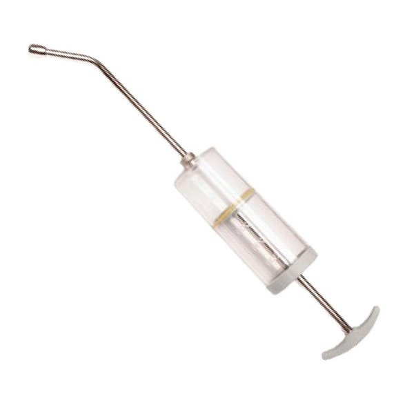 Aplicador Dosador Plexi - 300ml Com Canula de 20cm - Uso Veterinario