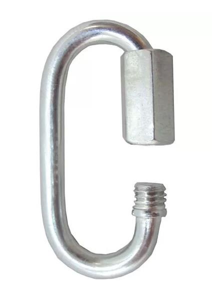 Mosquetao Oval C/rosca 5mm
