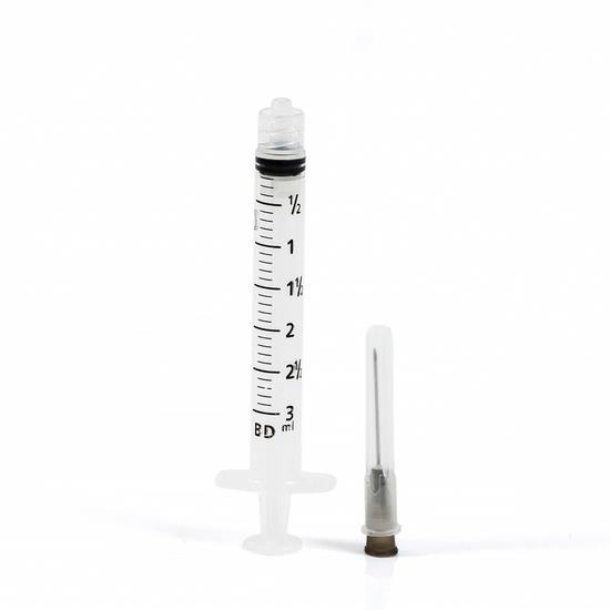 Seringa Descartavel 3 Ml C/rosca C/agulha 25x7
