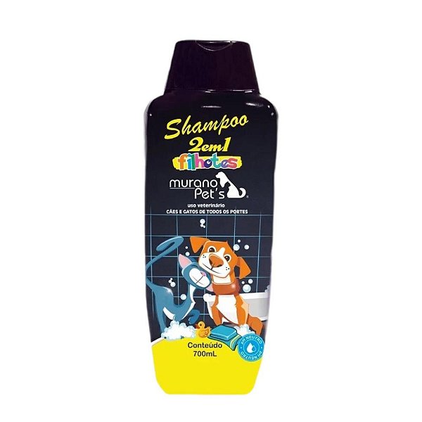 Shampoo/condicionador Murano Pets Filhotes 700ml