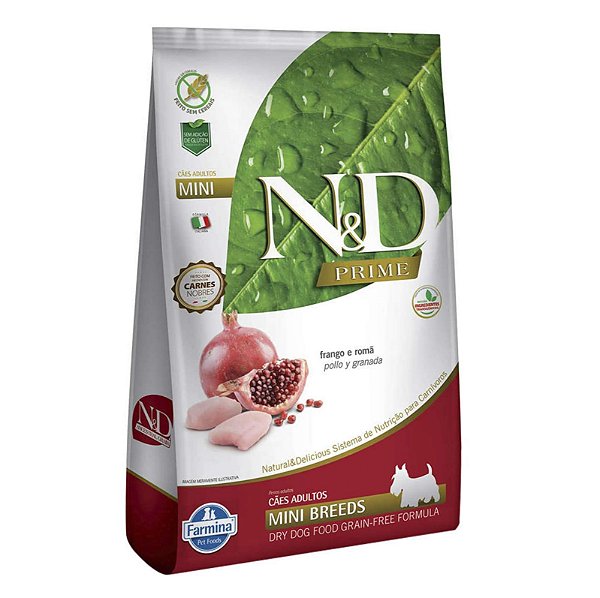 Racao Nd Prime Canine Frango Ad Mini 2,5kg