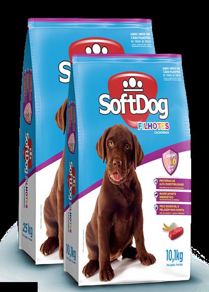 Racao Soft Dog Filhote 10,1kg
