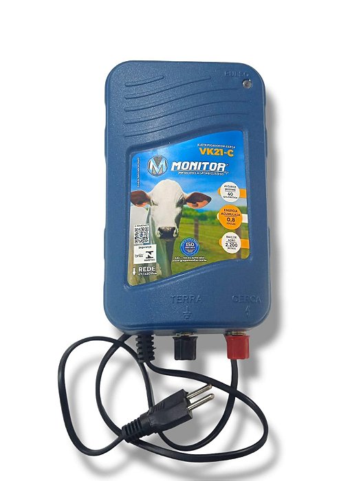 Eletrificador Monitor 40km Vk21-C Luz