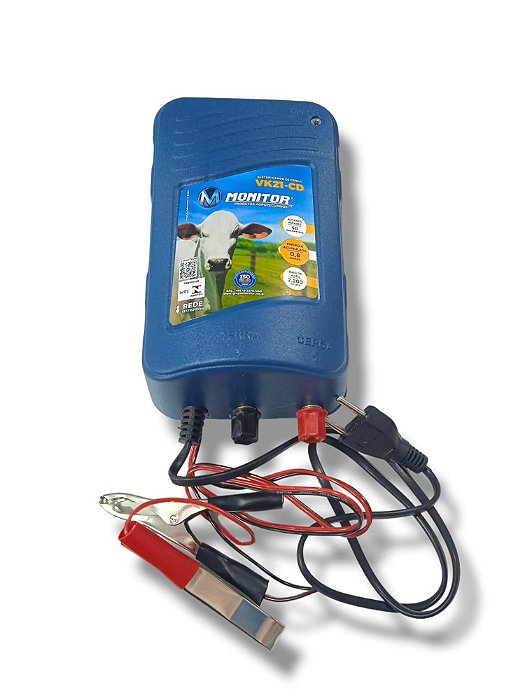 Eletrificador Monitor 40km Vk21-Cd Luz/bateria