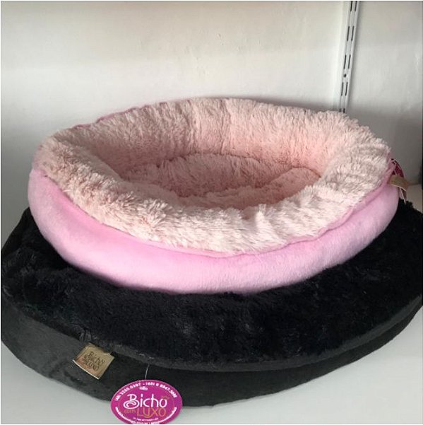 Cama Oval Gato Nuvem P - Bicho Com Luxo