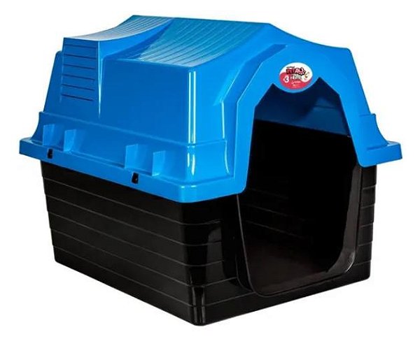 Casinha Pet Au Nr-3 Azul Jp2161