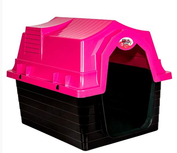 Casinha Pet Au Nr-3 Rosa Jp22163