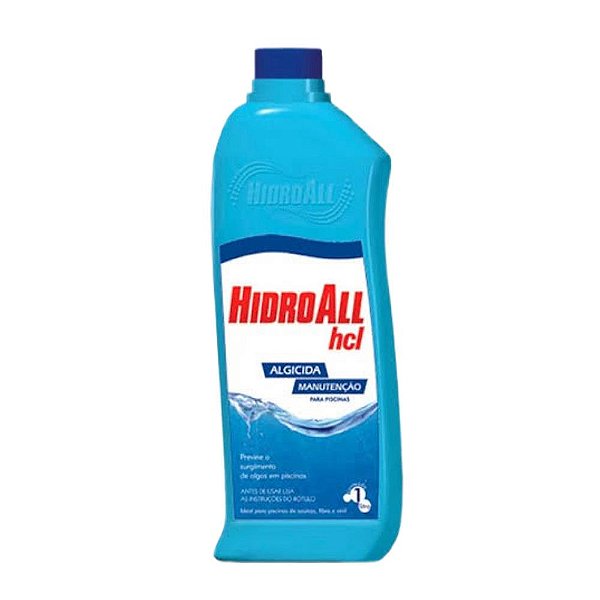 Algicida Manutencao Hcl Hidroal 1l