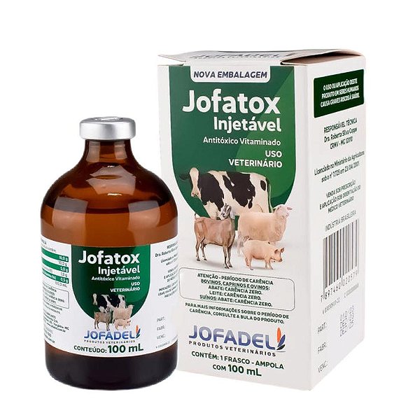 Antitoxico Jofatox Inj 100 Ml