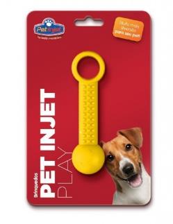 Brinquedo Pet Play Puxador Dedo Amarelo-Pet Injet