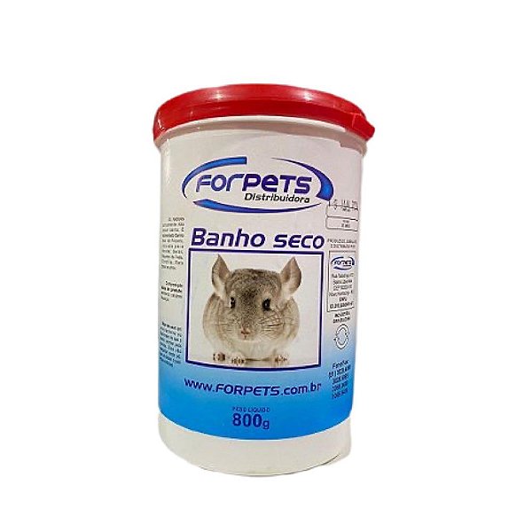 Banho Seco Aromatizado P/roedores 800g