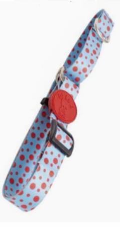 Coleira Wise Dog Red Fly G