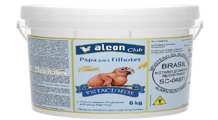 Racao Alcon Club Papa Filhotes Psitacideos 6 Kg