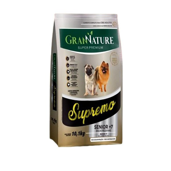 Racao Gran Nature Supremo R. P Senior+7 10,1kg