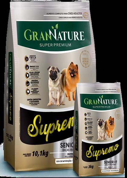 Racao Gran Nature Supremo R. P Senior+7 10,1kg