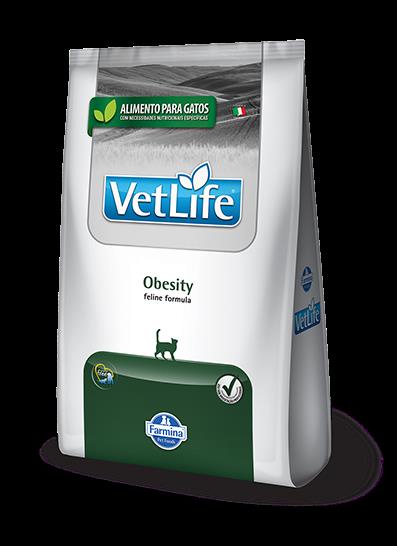 Racao Vet Life Feline Obesity 2 Kg