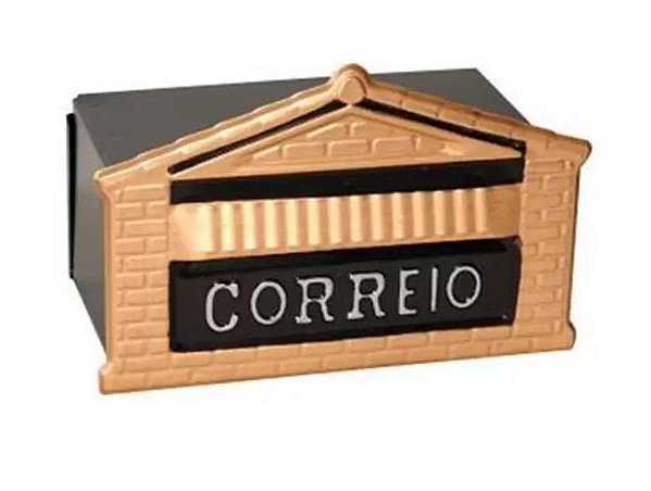 Caixa Correio Aco Grade Popular
