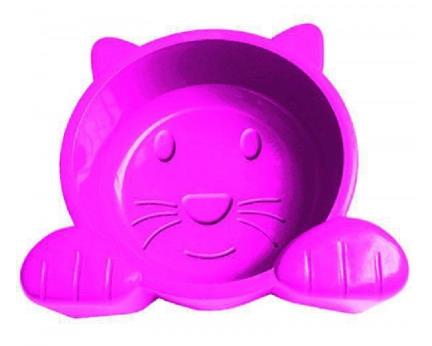 Comedouro Face Cat 600ml Rosa (pet Injet