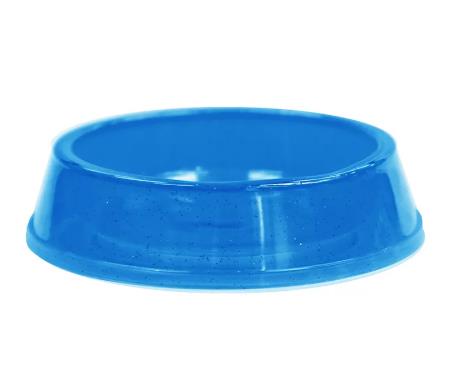 Comedouro Gato Glitter 160ml Azul