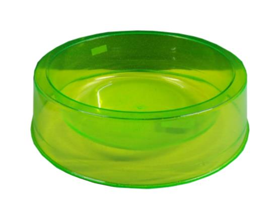 Comedouro Glitter Filhote 300ml Verde