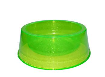 Comedouro Glitter Medio 1000ml Verde