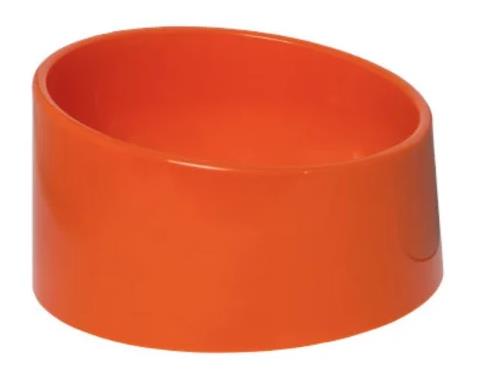 Comedouro Pote P/ Cao Slim Gg Laranja