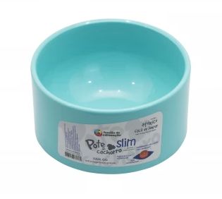 Comedouro Pote P/ Cao Slim m Verde