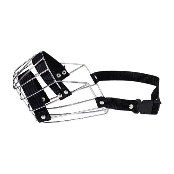 Focinheira Metal Cromada Nylon N 1