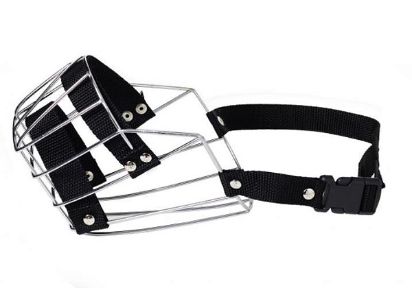 Focinheira Metal Cromada Nylon N 7