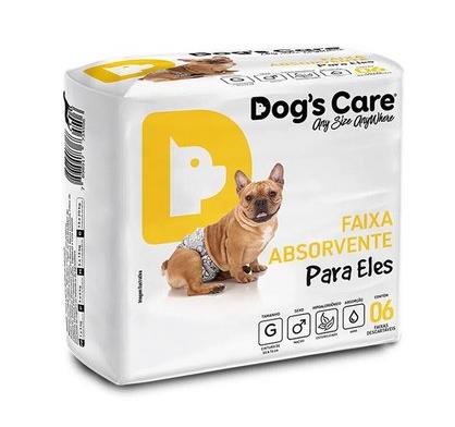Fralda Macho Dogs Care G C/6un