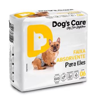 Fralda Macho Dogs Care Gg C/6un