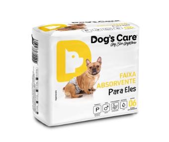 Fralda Macho Dogs Care P C/6un