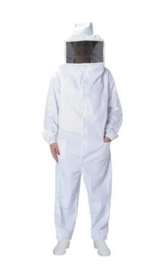 Macacao Apicultura Brim Ventilado Gg C/mascara Celi - Plantarvet