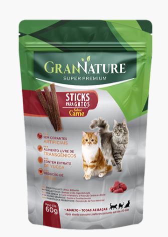 Sticks Para Gatos Gran Nature Sup. Prem. 0,66g