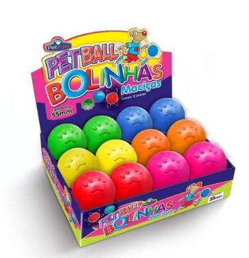 Bola Petball Patinhas Macica 55mm