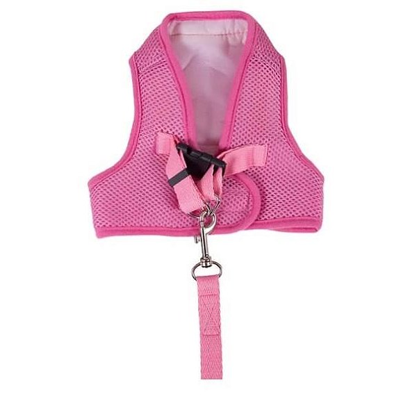 Guia e Colete Rosa G (cece) - Murano